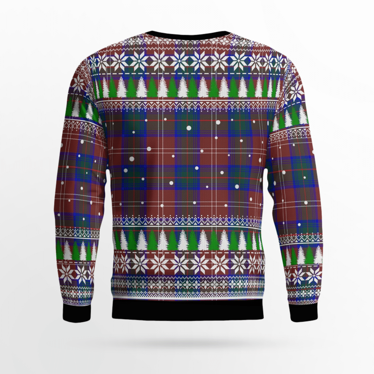 Clan Chisholm Hunting Modern Crest Tartan Christmas Ugly Sweater WR89 Chisholm Hunting Modern Crest Tartan Tartan Ugly Sweater   