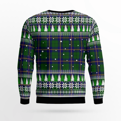 Clan Carmichael Modern Crest Tartan Christmas Ugly Sweater DJ87 Carmichael Modern Crest Tartan Tartan Ugly Sweater   