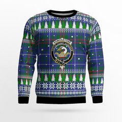 Clan Edmonstone Crest Tartan Christmas Ugly Sweater UJ22 Edmonstone Crest Tartan Tartan Ugly Sweater   