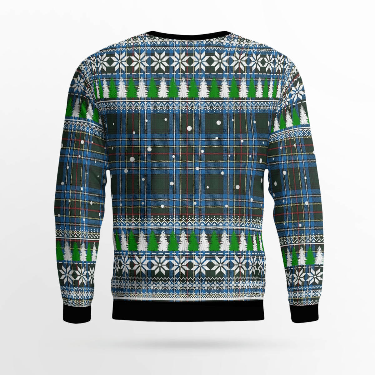 Clan Cockburn Modern Crest Tartan Christmas Ugly Sweater QP80 Cockburn Modern Crest Tartan Tartan Ugly Sweater   