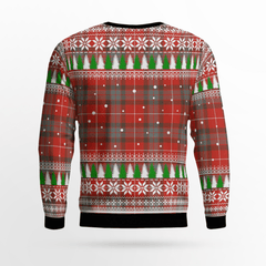 Clan Fraser Weathered Crest Tartan Christmas Ugly Sweater YJ43 Fraser Weathered Crest Tartan Tartan Ugly Sweater   