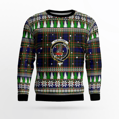 Clan Clelland Modern Crest Tartan Christmas Ugly Sweater SH81 Clelland Modern Crest Tartan Tartan Ugly Sweater   