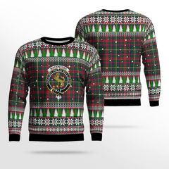 Clan MacKintosh Hunting Modern Crest Tartan Christmas Ugly Sweater IU52 MacKintosh Hunting Modern Crest Tartan Tartan Ugly Sweater   