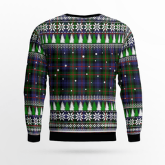 Clan Murray of Atholl Modern Crest Tartan Christmas Ugly Sweater BQ97 Murray of Atholl Modern Crest Tartan Tartan Ugly Sweater   