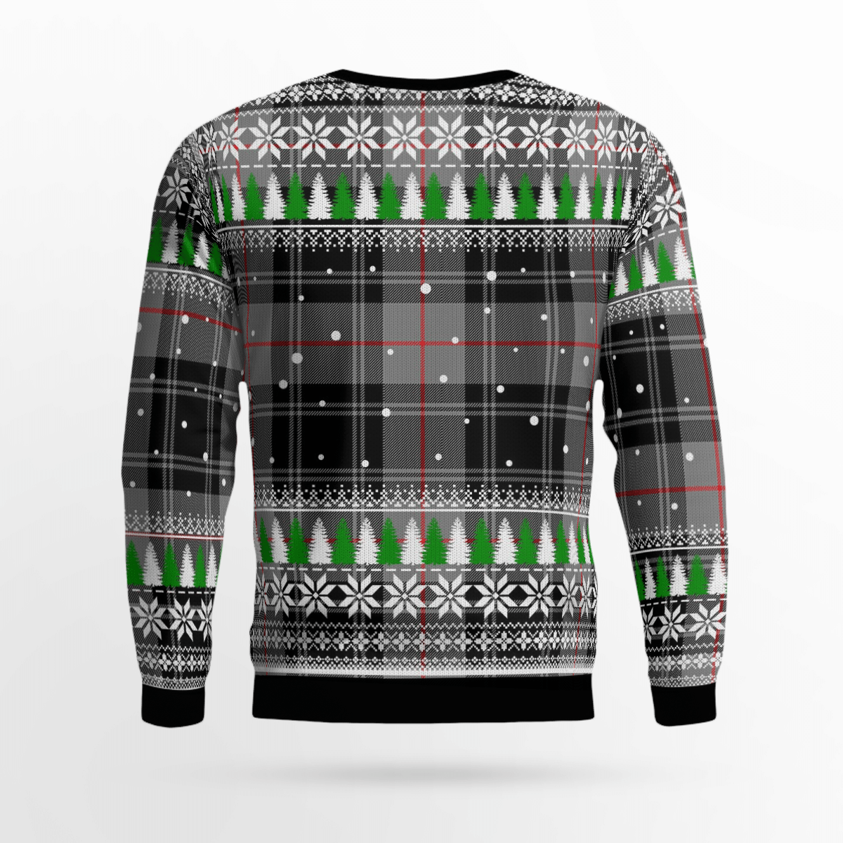 Clan Moffat Modern Crest Tartan Christmas Ugly Sweater EG54 Moffat Modern Crest Tartan Tartan Ugly Sweater   