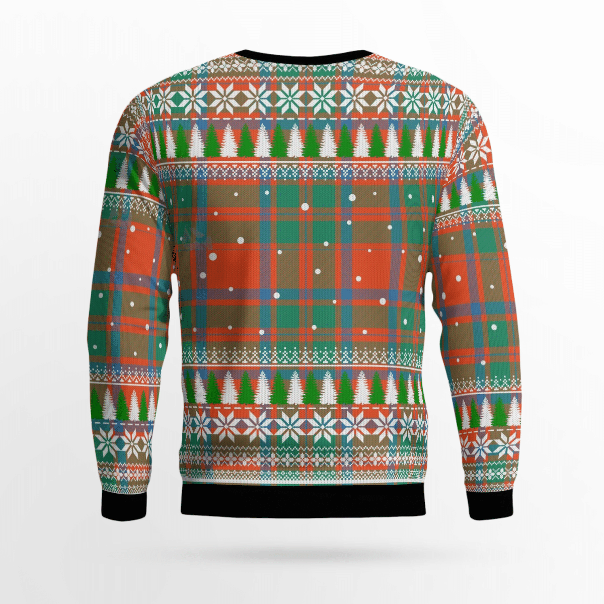 Clan MacKintosh Ancient Crest Tartan Christmas Ugly Sweater KV24 MacKintosh Ancient Crest Tartan Tartan Ugly Sweater   