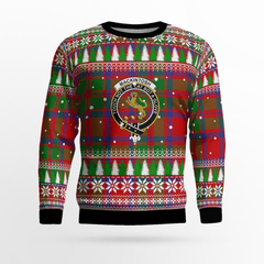 Clan MacKintosh Modern Crest Tartan Christmas Ugly Sweater FU47 MacKintosh Modern Crest Tartan Tartan Ugly Sweater   