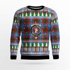 Clan Pennycook (Edinburgh) Crest Tartan Christmas Ugly Sweater NB12 Pennycook (Edinburgh) Crest Tartan Tartan Ugly Sweater   