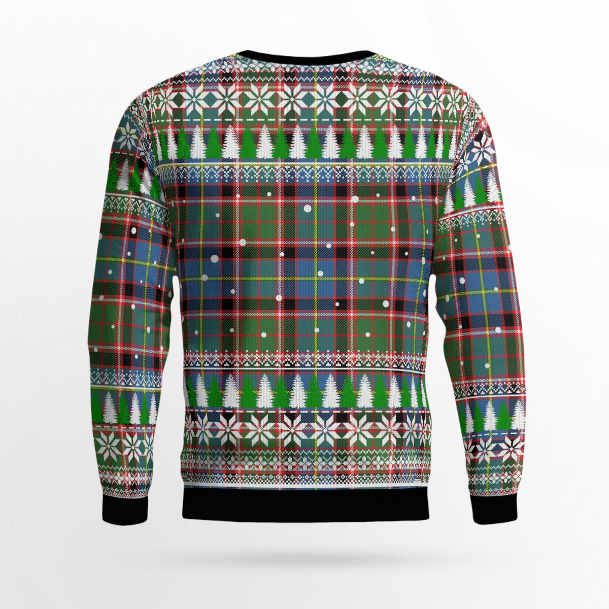 Clan Stirling (of Cadder-Present Chief) Crest Tartan Christmas Ugly Sweater TK96 Stirling (of Cadder-Present Chief) Crest Tartan Tartan Ugly Sweater   