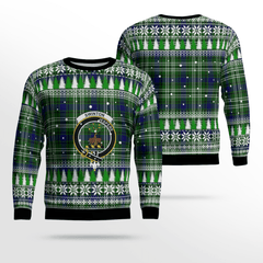 Clan Swinton (Tweedside) Crest Tartan Christmas Ugly Sweater VG83 Swinton (Tweedside) Crest Tartan Tartan Ugly Sweater   