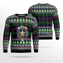 Clan Urquhart Modern Crest Tartan Christmas Ugly Sweater GF27 Urquhart Modern Crest Tartan Tartan Ugly Sweater   