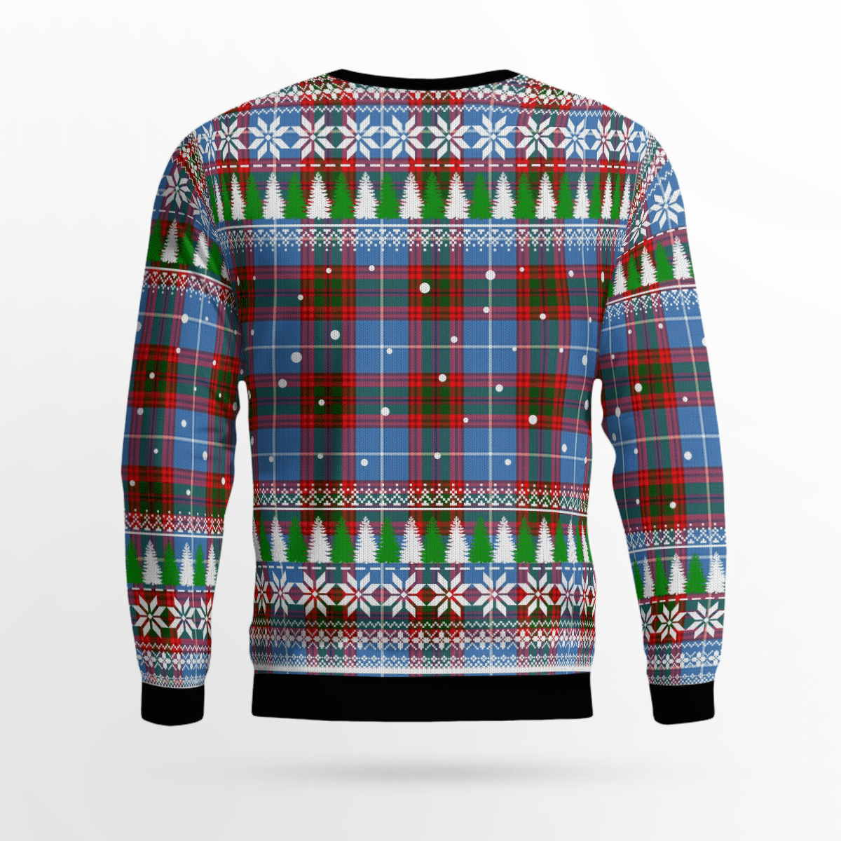 Clan Trotter Crest Tartan Christmas Ugly Sweater PM76 Trotter Crest Tartan Tartan Ugly Sweater   