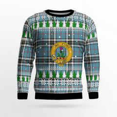 Clan Thomson Crest Tartan Christmas Ugly Sweater OC83 Thomson Crest Tartan Tartan Ugly Sweater   