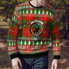 Clan Turnbull Dress Crest Tartan Christmas Ugly Sweater AZ96 Turnbull Dress Crest Tartan Tartan Ugly Sweater   