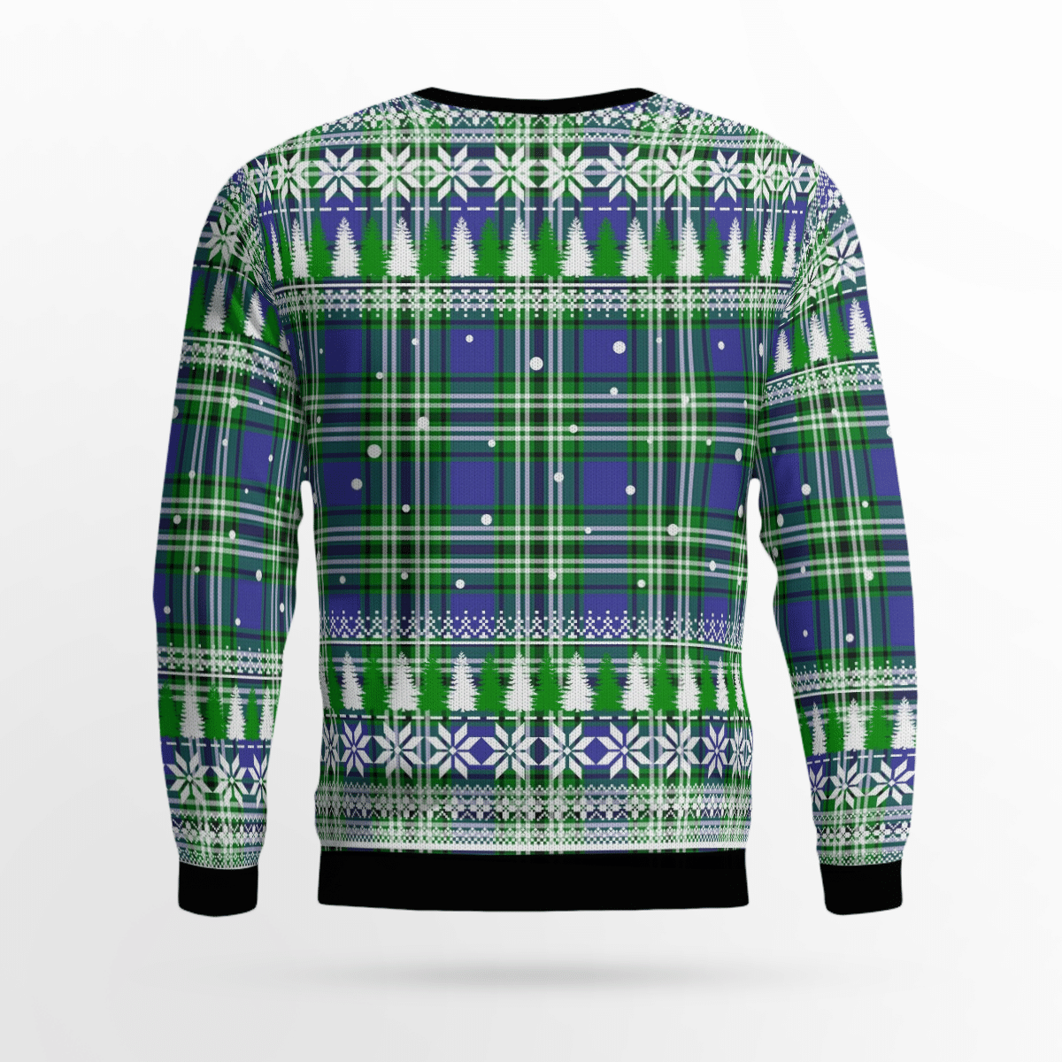 Clan Haliburton Crest Tartan Christmas Ugly Sweater ST52 Haliburton Crest Tartan Tartan Ugly Sweater   