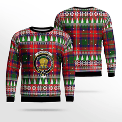 Clan Wauchope Crest Tartan Christmas Ugly Sweater FV70 Wauchope Crest Tartan Tartan Ugly Sweater   