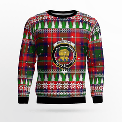 Clan Wauchope Crest Tartan Christmas Ugly Sweater FV70 Wauchope Crest Tartan Tartan Ugly Sweater   