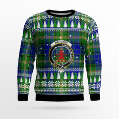 Clan Maitland Crest Tartan Christmas Ugly Sweater DG16 Maitland Crest Tartan Tartan Ugly Sweater   