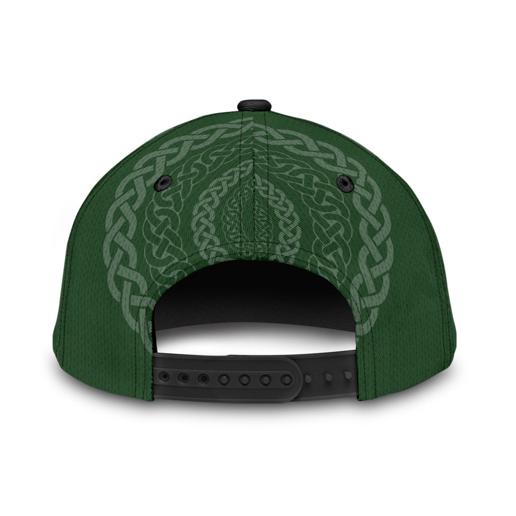 Clan Underwood Coat Of Arms - Irish Family Crest St Patrick's Day Classic CapRZ64 Classic Cap - Underwood Coat Of Arms St Patrick's Day Classic Cap Irish Cap   