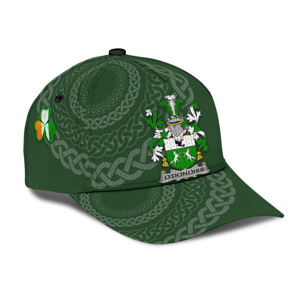 Clan Odonohue Coat Of Arms - Irish Family Crest St Patrick's Day Classic CapNT77 Classic Cap - Odonohue Coat Of Arms St Patrick's Day Classic Cap Irish Cap   