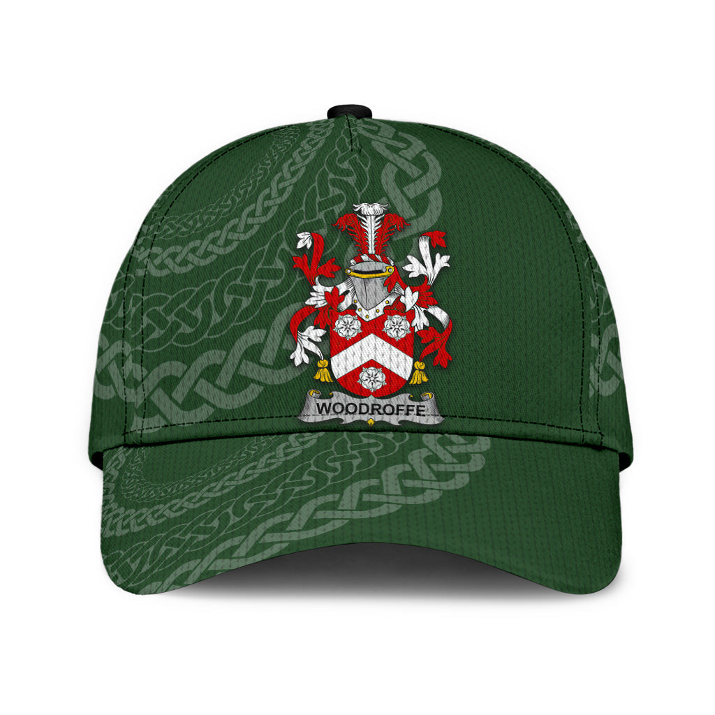 Clan Woodroffe Coat Of Arms - Irish Family Crest St Patrick's Day Classic CapYT12 Classic Cap - Woodroffe Coat Of Arms St Patrick's Day Classic Cap Irish Cap   