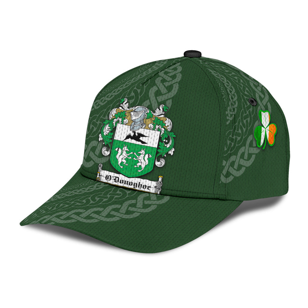 Clan Odonoghoe Coat Of Arms - Irish Family Crest St Patrick's Day Classic CapFL81 Classic Cap - Odonoghoe Coat Of Arms St Patrick's Day Classic Cap Irish Cap   