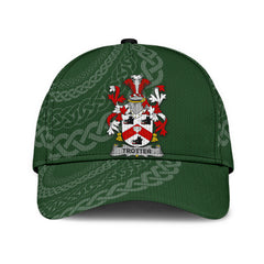 Clan Trotter Coat Of Arms - Irish Family Crest St Patrick's Day Classic CapHR64 Classic Cap - Trotter Coat Of Arms St Patrick's Day Classic Cap Irish Cap   