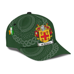 Clan Ohaydon Coat Of Arms - Irish Family Crest St Patrick's Day Classic CapXW28 Classic Cap - Ohaydon Coat Of Arms St Patrick's Day Classic Cap Irish Cap   