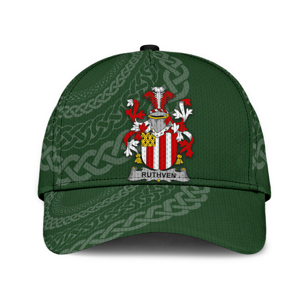 Clan Ruthven Coat Of Arms - Irish Family Crest St Patrick's Day Classic CapIJ58 Classic Cap - Ruthven Coat Of Arms St Patrick's Day Classic Cap Irish Cap   