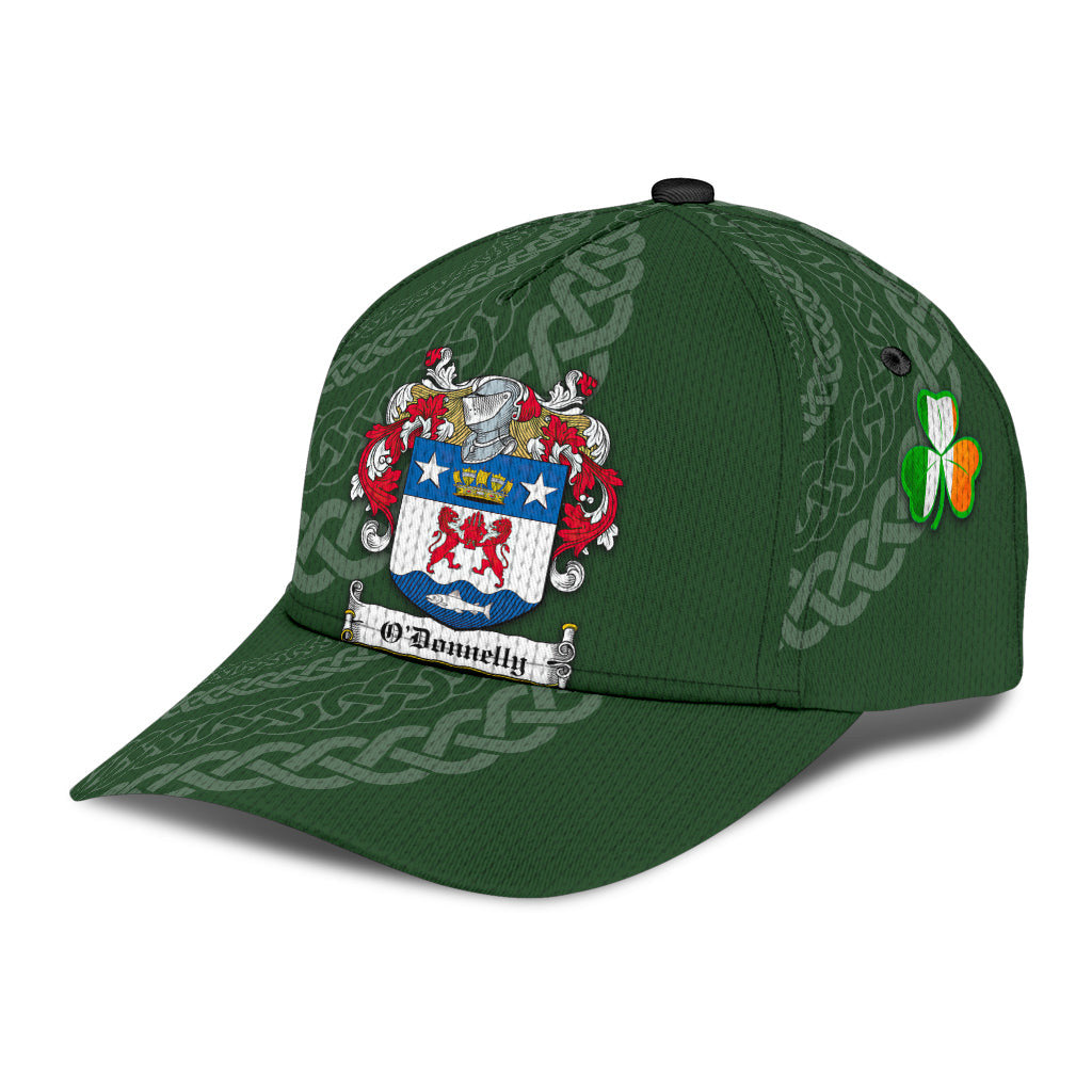 Clan Odonnelly Coat Of Arms - Irish Family Crest St Patrick's Day Classic CapHH84 Classic Cap - Odonnelly Coat Of Arms St Patrick's Day Classic Cap Irish Cap   