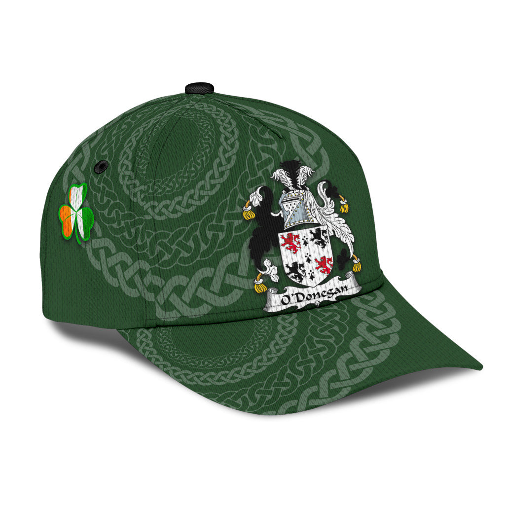 Clan Odonegan Coat Of Arms - Irish Family Crest St Patrick's Day Classic CapKI45 Classic Cap - Odonegan Coat Of Arms St Patrick's Day Classic Cap Irish Cap   