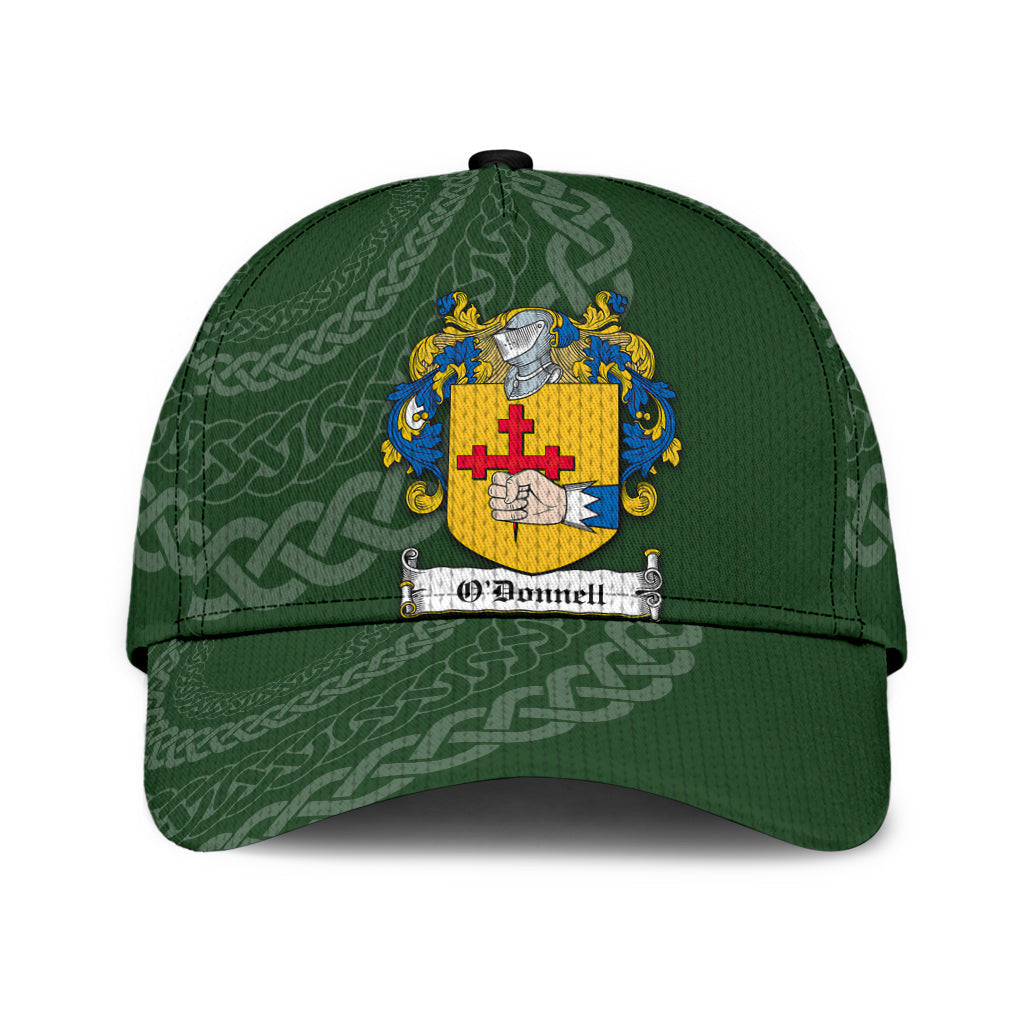 Clan Odonnell Coat Of Arms - Irish Family Crest St Patrick's Day Classic CapWT82 Classic Cap - Odonnell Coat Of Arms St Patrick's Day Classic Cap Irish Cap   