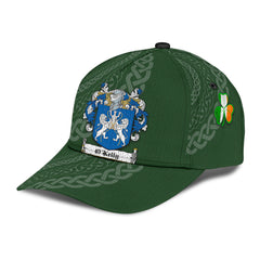 Clan Okelly Coat Of Arms - Irish Family Crest St Patrick's Day Classic CapBQ66 Classic Cap - Okelly Coat Of Arms St Patrick's Day Classic Cap Irish Cap   