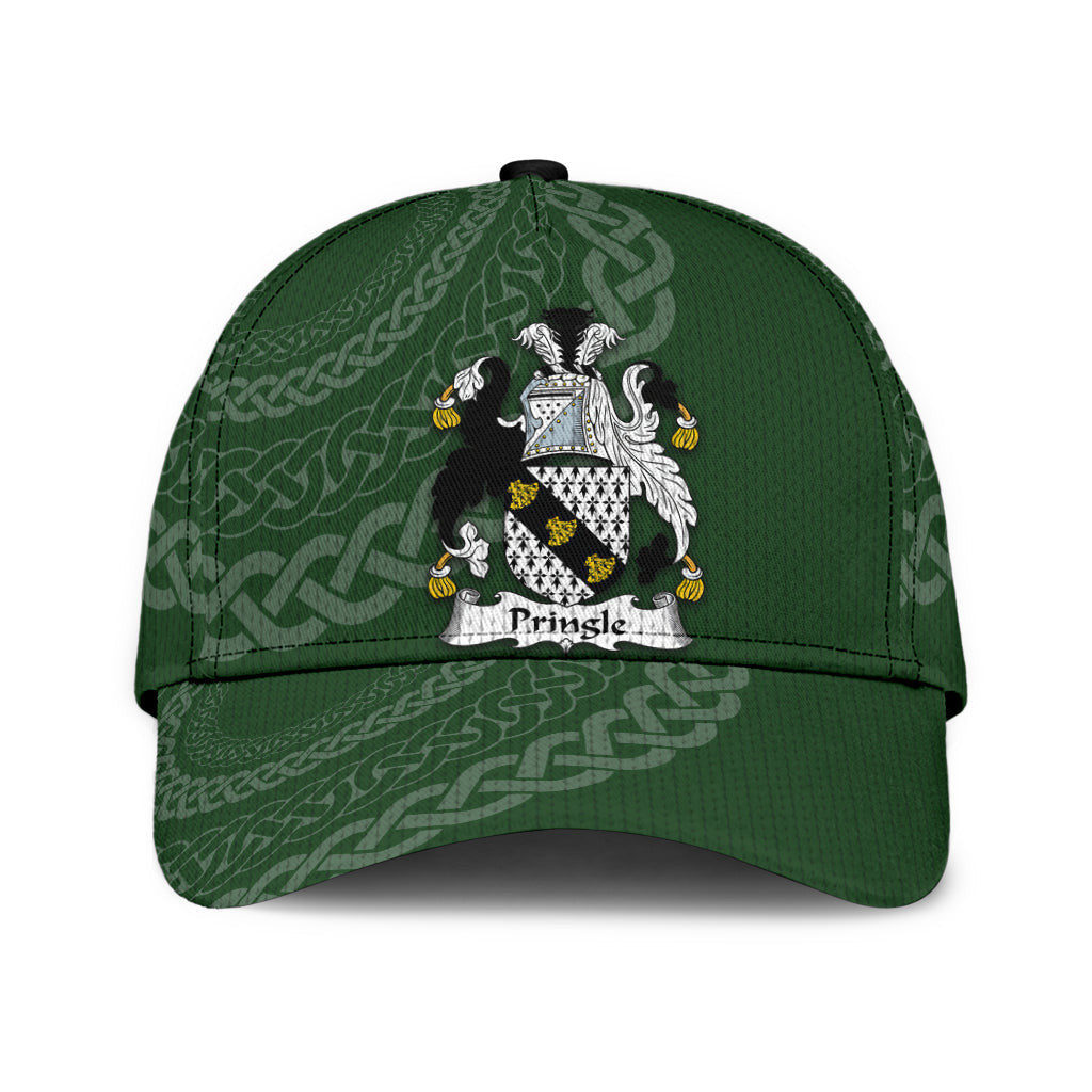 Clan Pringle Coat Of Arms - Irish Family Crest St Patrick's Day Classic CapOW99 Classic Cap - Pringle Coat Of Arms St Patrick's Day Classic Cap Irish Cap   