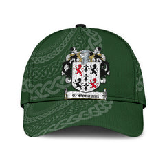 Clan Odonagan Coat Of Arms - Irish Family Crest St Patrick's Day Classic CapWT83 Classic Cap - Odonagan Coat Of Arms St Patrick's Day Classic Cap Irish Cap   