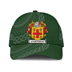 Clan Oheydon Coat Of Arms - Irish Family Crest St Patrick's Day Classic CapVW81 Classic Cap - Oheydon Coat Of Arms St Patrick's Day Classic Cap Irish Cap   