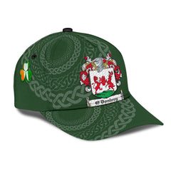 Clan Odonlevy Coat Of Arms - Irish Family Crest St Patrick's Day Classic CapIP81 Classic Cap - Odonlevy Coat Of Arms St Patrick's Day Classic Cap Irish Cap   