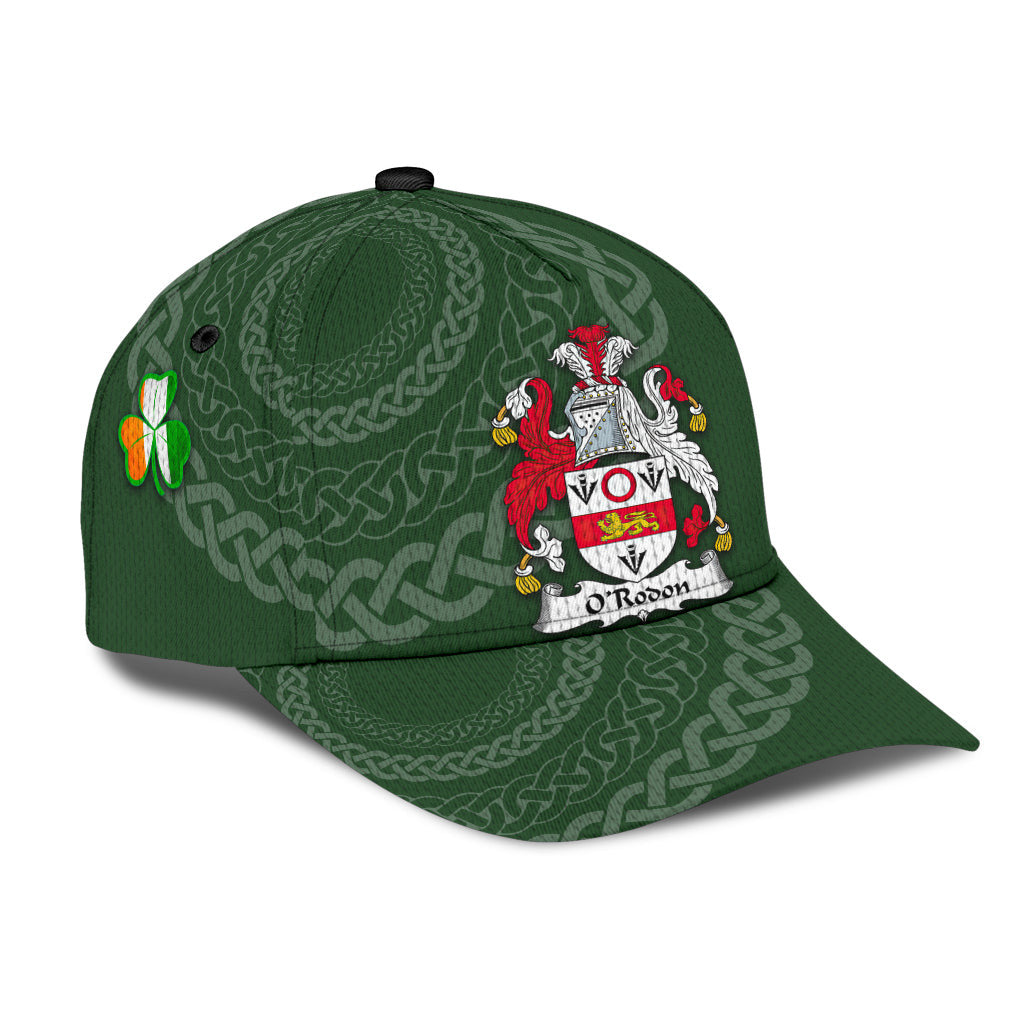 Clan Orodon Coat Of Arms - Irish Family Crest St Patrick's Day Classic CapYR19 Classic Cap - Orodon Coat Of Arms St Patrick's Day Classic Cap Irish Cap   