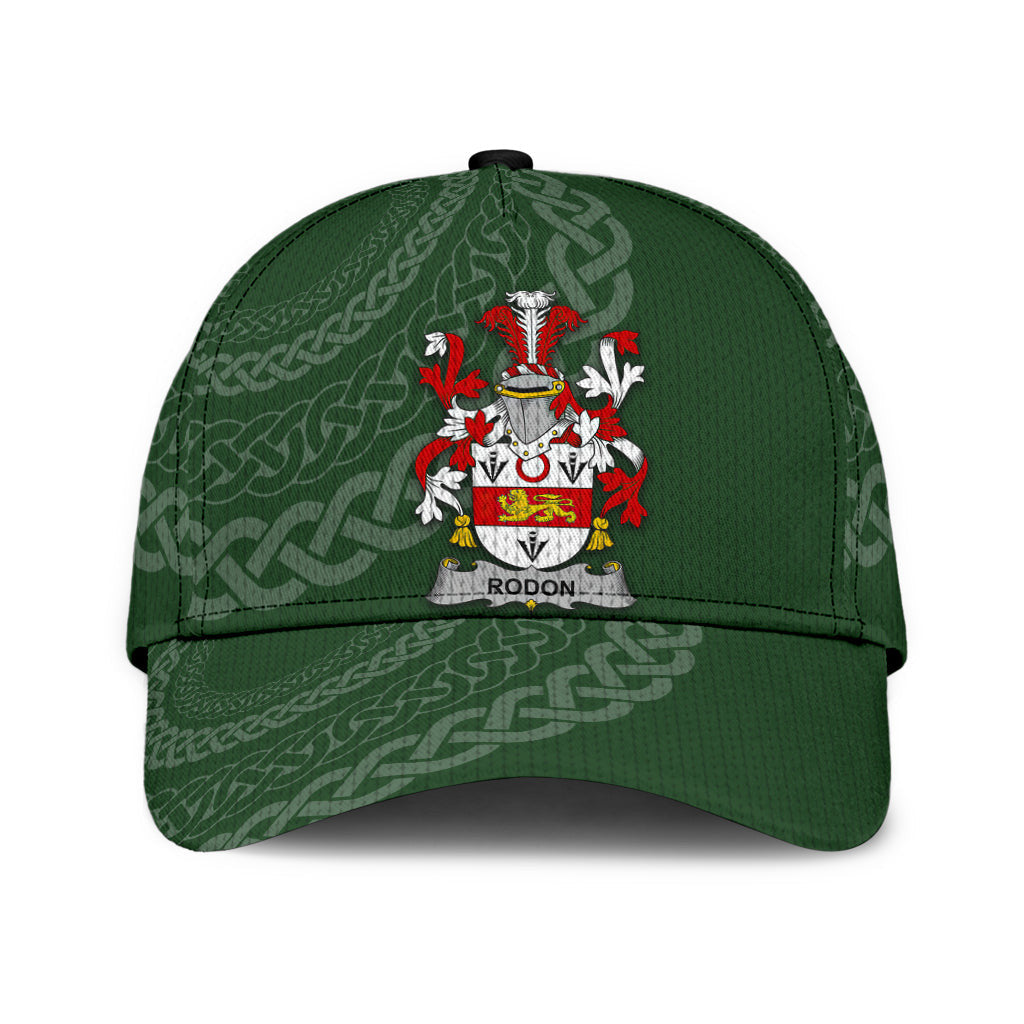 Clan Rodon Coat Of Arms - Irish Family Crest St Patrick's Day Classic CapRY84 Classic Cap - Rodon Coat Of Arms St Patrick's Day Classic Cap Irish Cap   