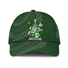 Clan Veldon Coat Of Arms - Irish Family Crest St Patrick's Day Classic CapZZ12 Classic Cap - Veldon Coat Of Arms St Patrick's Day Classic Cap Irish Cap   