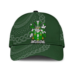 Clan Meldon Coat Of Arms - Irish Family Crest St Patrick's Day Classic CapBX19 Classic Cap - Meldon Coat Of Arms St Patrick's Day Classic Cap Irish Cap   