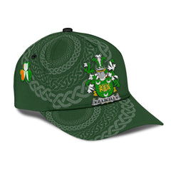 Clan Killikelly Coat Of Arms - Irish Family Crest St Patrick's Day Classic CapBV19 Classic Cap - Killikelly Coat Of Arms St Patrick's Day Classic Cap Irish Cap   