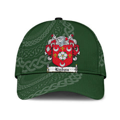 Clan Lydon Coat Of Arms - Irish Family Crest St Patrick's Day Classic CapLB66 Classic Cap - Lydon Coat Of Arms St Patrick's Day Classic Cap Irish Cap   