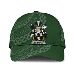 Clan Kennedy Coat Of Arms - Irish Family Crest St Patrick's Day Classic CapSM73 Classic Cap - Kennedy Coat Of Arms St Patrick's Day Classic Cap Irish Cap   