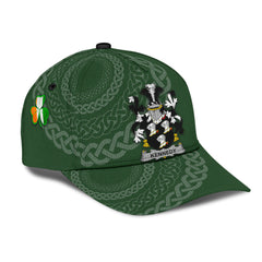 Clan Kennedy Coat Of Arms - Irish Family Crest St Patrick's Day Classic CapSM73 Classic Cap - Kennedy Coat Of Arms St Patrick's Day Classic Cap Irish Cap   