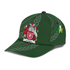 Clan Lauder Coat Of Arms - Irish Family Crest St Patrick's Day Classic CapLA81 Classic Cap - Lauder Coat Of Arms St Patrick's Day Classic Cap Irish Cap   