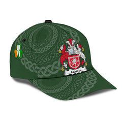 Clan Lauder Coat Of Arms - Irish Family Crest St Patrick's Day Classic CapLA81 Classic Cap - Lauder Coat Of Arms St Patrick's Day Classic Cap Irish Cap   