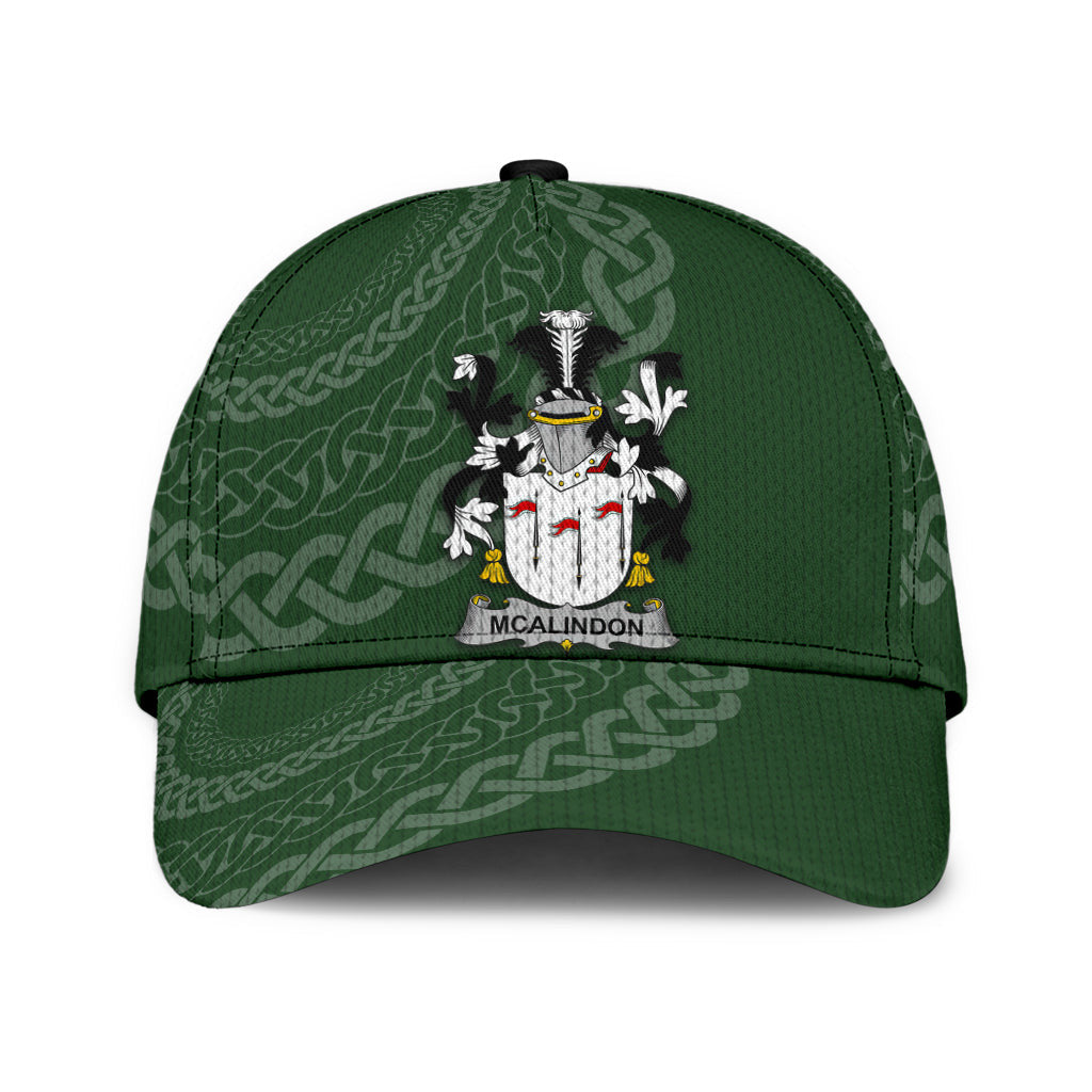 Clan Mcalindon Coat Of Arms - Irish Family Crest St Patrick's Day Classic CapIO24 Classic Cap - Mcalindon Coat Of Arms St Patrick's Day Classic Cap Irish Cap   