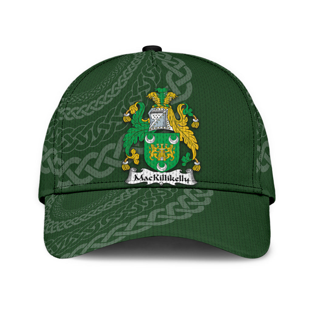 Clan Mackillikelly Coat Of Arms - Irish Family Crest St Patrick's Day Classic CapRN74 Classic Cap - Mackillikelly Coat Of Arms St Patrick's Day Classic Cap Irish Cap   