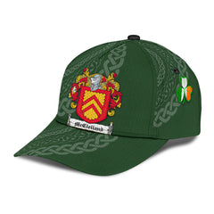 Clan Mcclelland Coat Of Arms - Irish Family Crest St Patrick's Day Classic CapBW67 Classic Cap - Mcclelland Coat Of Arms St Patrick's Day Classic Cap Irish Cap   